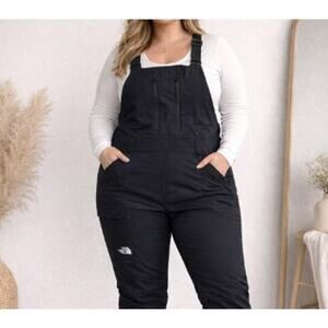 The North Face Freedom Black Ski Snow Bib Pants Womens Plus 3X Long NWT $250